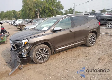 2019 GMC Terrain Denali z USA, uszkodzony, nr VIN 3GKALXEX5KL190981